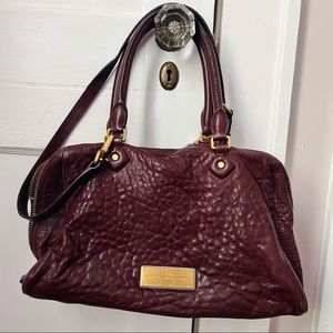 Marc Jacobs Burgundy Shoulder Bag